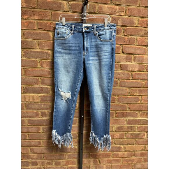 Kancan Women’s Audrina Mid Rise Ankle Skinny Jeans Size 13/30 NEW - Picture 5 of 9